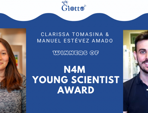 Clarissa Tomasina and Manuel Estevez Amado winners of the N4MYoung scientists award